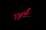 Kurut, a Script Font by Visio studio (Thumbnail 1 of 7)