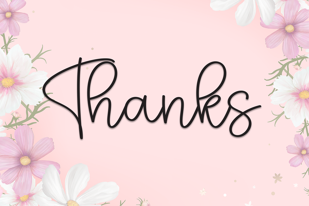 Hailey | Script Font, a Handwritten Font by Scratchones (Photo 9 of 9)