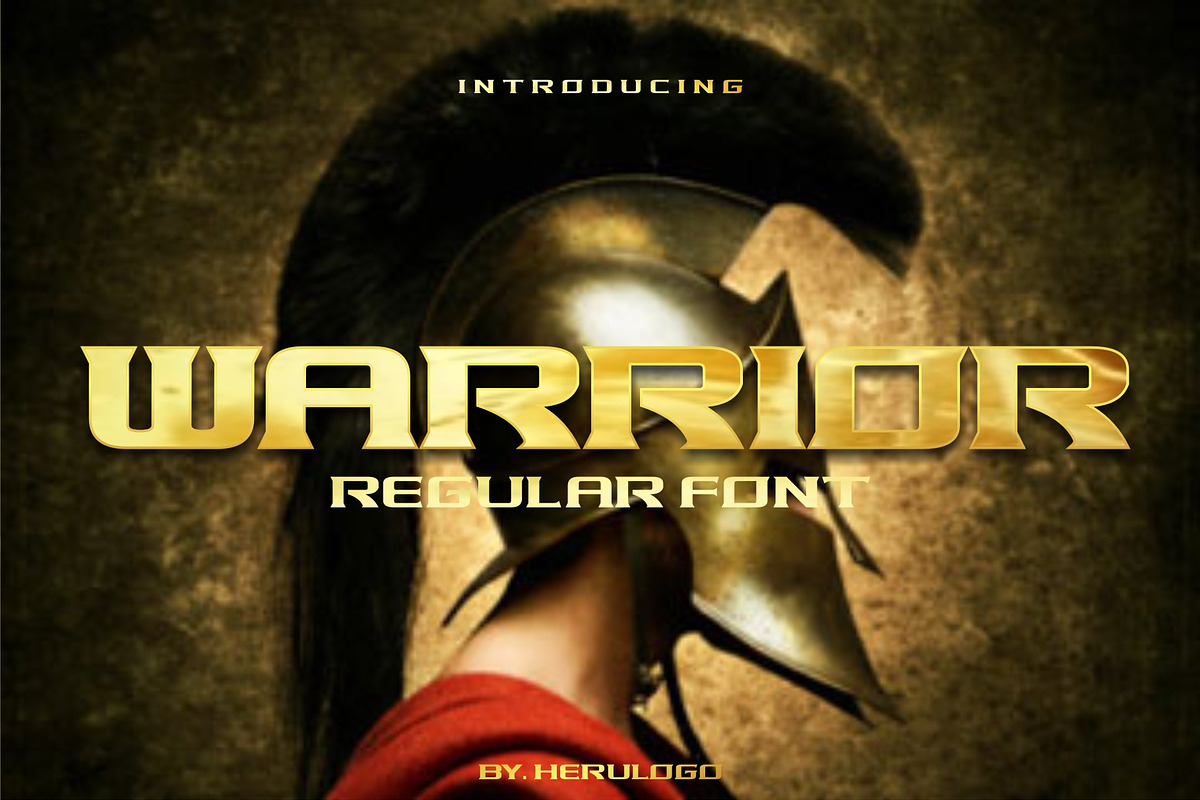 WARRIOR REGULAR FONT