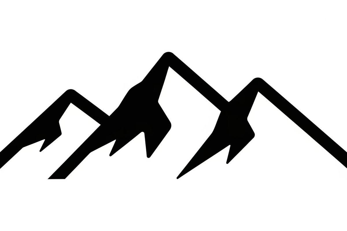 50 Mountain Landscape Silhouette Bun, an Illustration by Designer_Momina (Photo 19 of 51)
