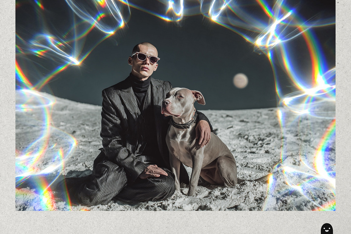 Luminous Vortex Ring Overlays, a Texture Graphic by PhotoSpirit (Photo 5 of 8)