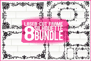 Decorative Frame Vector Bundle, an Illustration by yasushie (Thumbnail 1 of 9)
