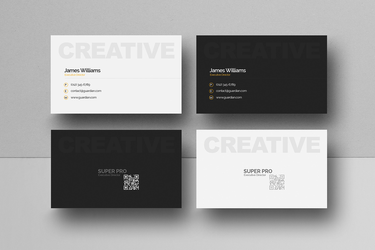 Business Card, a Business Card Template by Genereux Art (Photo 1 of 6)