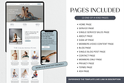 Squarespace Website Template Fitness, a Squarespace Template by Breah Designs (Thumbnail 2 of 10)