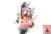 Watercolor Canvas Photoshop Action, an Action Add-On by Studio Retouch (Thumbnail 9 of 11)