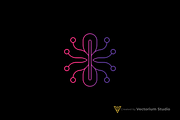Abstract Blue Tech Logo, a Branding & Logo Template by Vectorium Studio (Thumbnail 7 of 16)