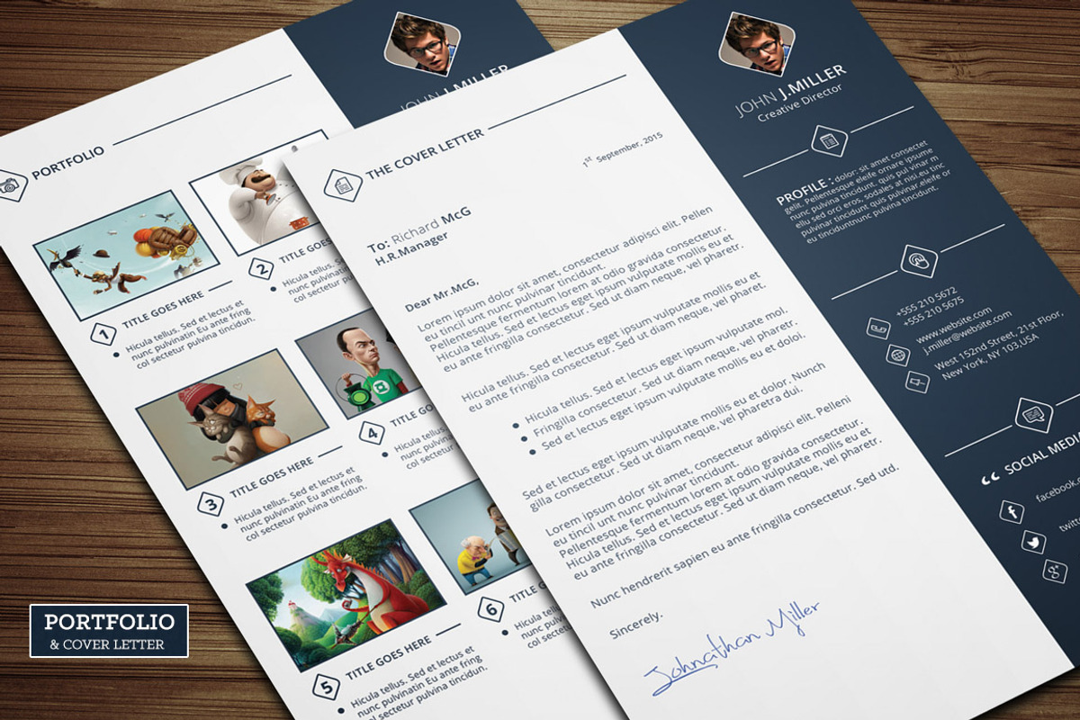 Power CV, a Resume Template by CodePower (Photo 3 of 5)