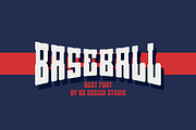 Slemaxo - Baseball & College Font, a Slab Serif Font by QR Design Studio (Thumbnail 3 of 7)