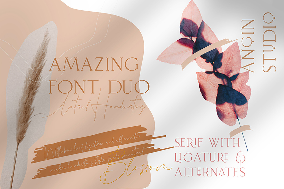 Leonetta Font Duo + Extras, a Serif Font by Angin Studio (Photo 4 of 16)