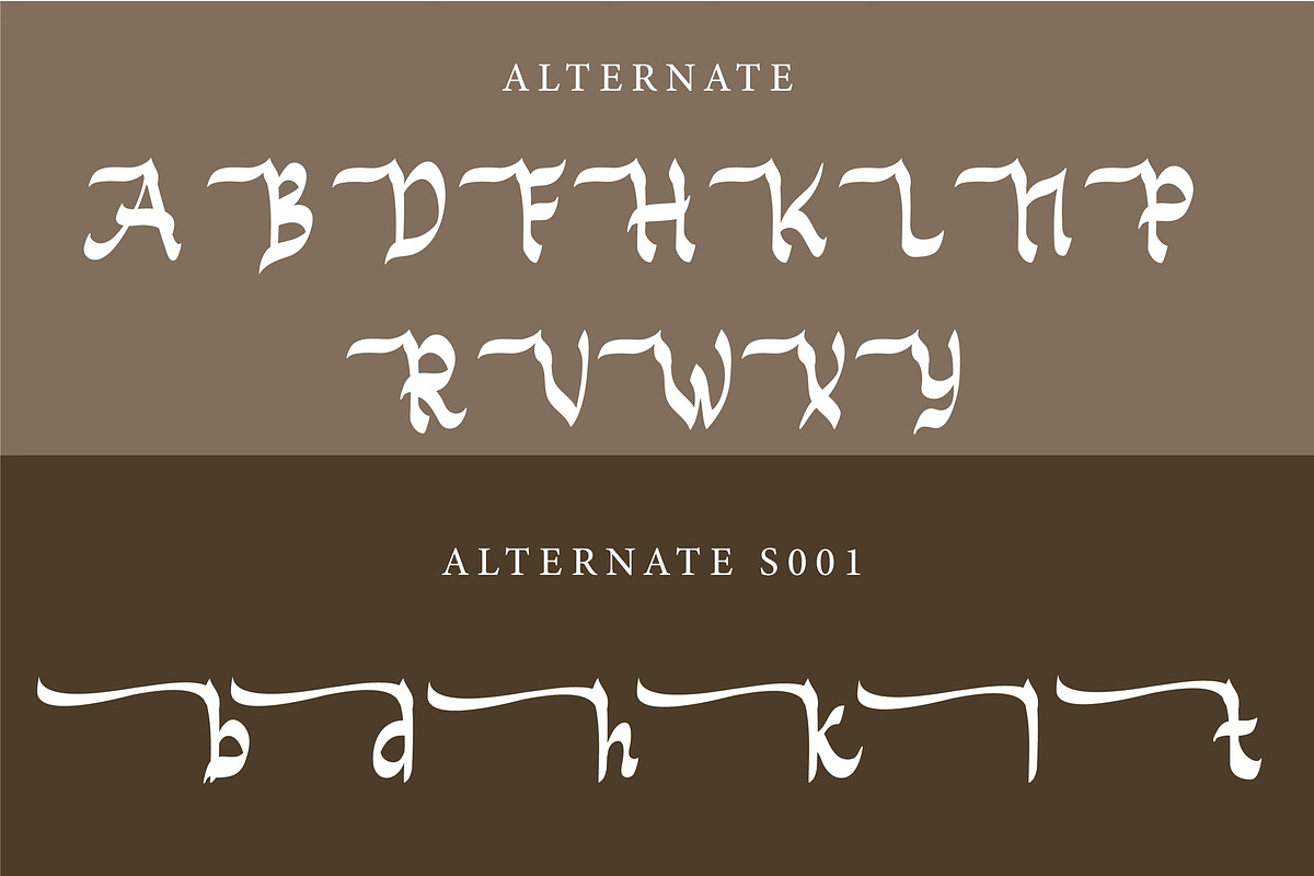 Arohmany a modern arabic font, a Blackletter Font by Javatype Studio (Photo 6 of 8)