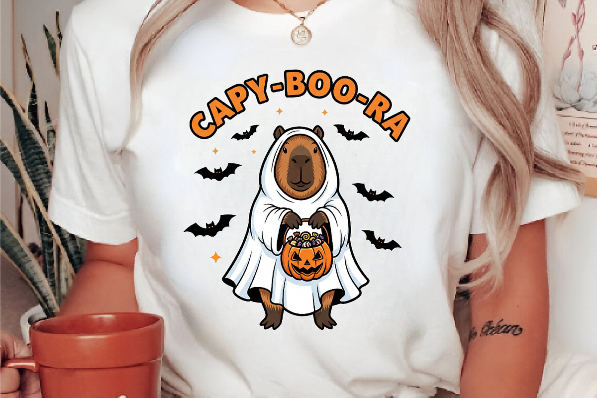 Capy-boo-ra Sublimation.-Photoroom, an Illustration by DreamArtGraphic (Photo 5 of 5)