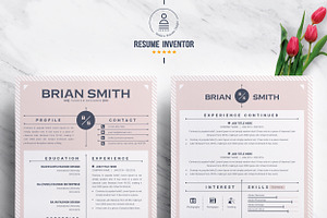 Creative MS Word Resume Template