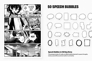 Manga Creator Illustrator Brushes