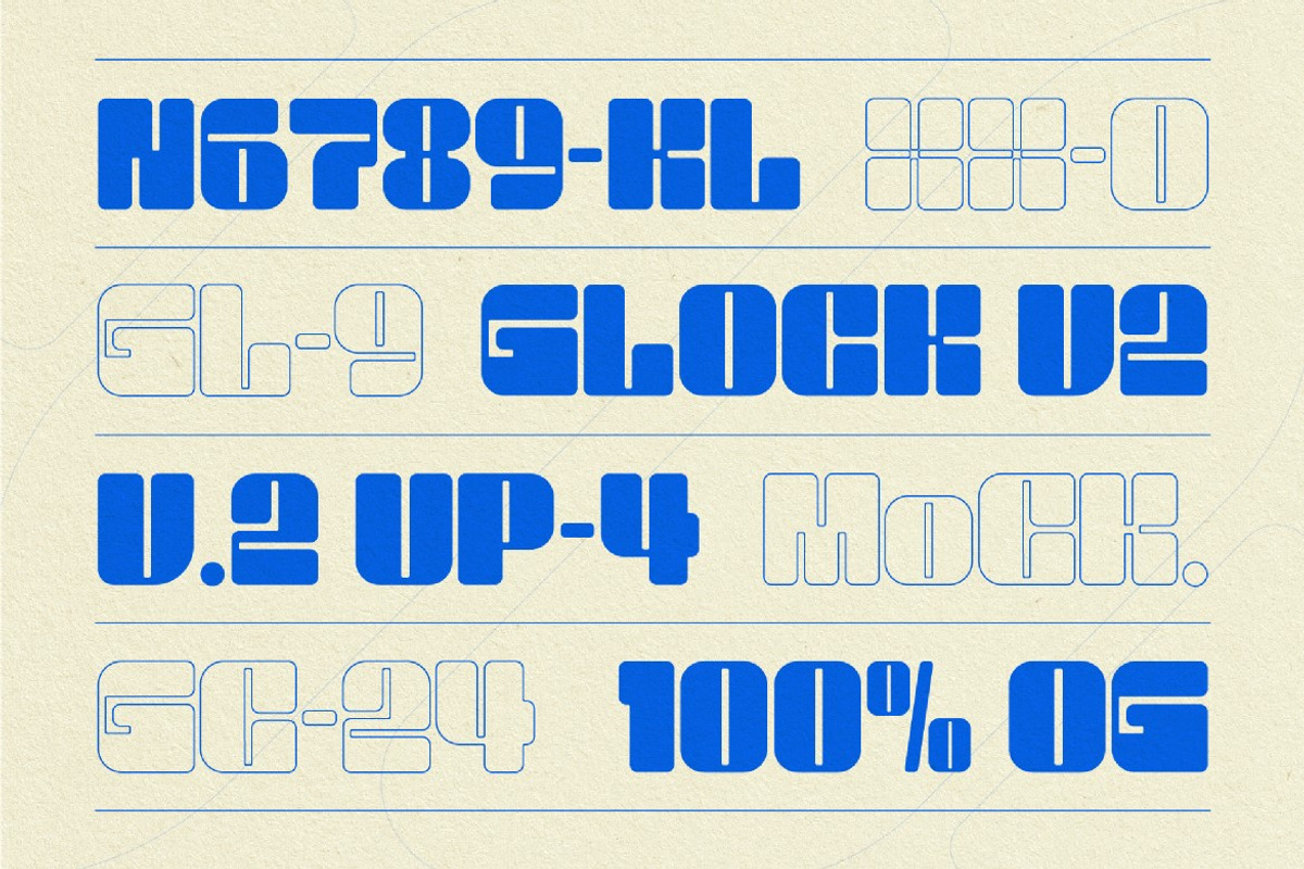 Fatdisp, a Font by graphicook (Photo 8 of 10)