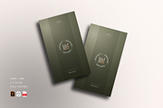 5 in 1 Vertical Luxury Business Card, a Business Card Template by Ctrl space studio (Thumbnail 6 of 6)