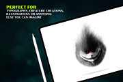 Furry + Hairy Procreate Brushes, a Brush Add-On by Tim Hankins Design (Thumbnail 4 of 5)