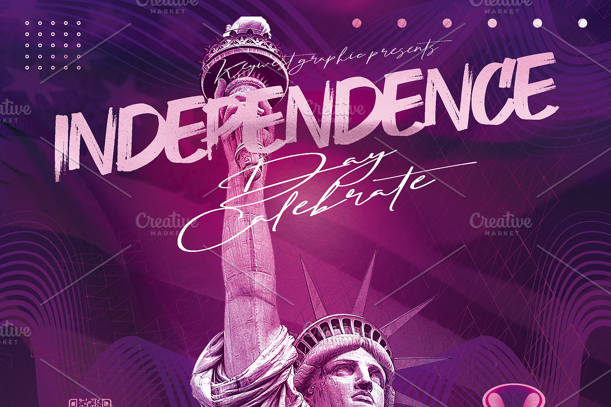 Independence Event Flyer, a Flyer Template by regalDRAW (Photo 2 of 2)