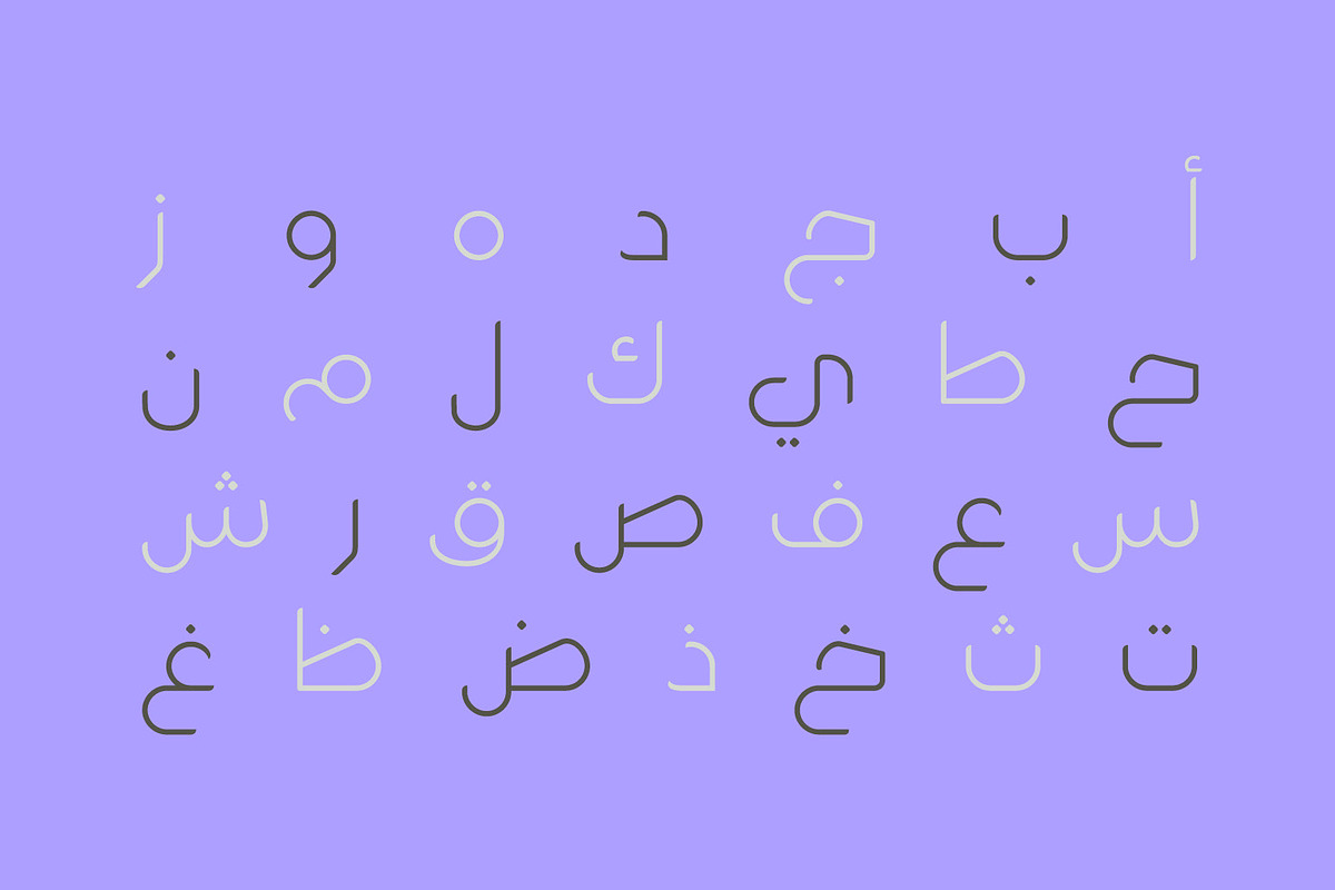 Wahaj - Arabic Font, a Script Font by Mostafa El Abasiry (Photo 21 of 22)