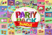BUNDLE: Party Packaging Mockups, a Cups & Container Mockup by INCDesign (Thumbnail 1 of 11)