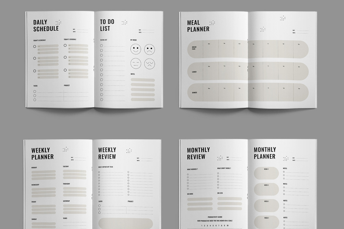 Planner 2024 Template, a Stationery Template by ContestDesign (Photo 2 of 3)
