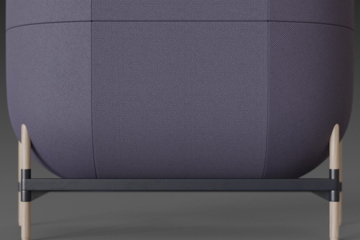 Big capsule chair sofa, a 3D by NojskaAksjon (Photo 11 of 21)