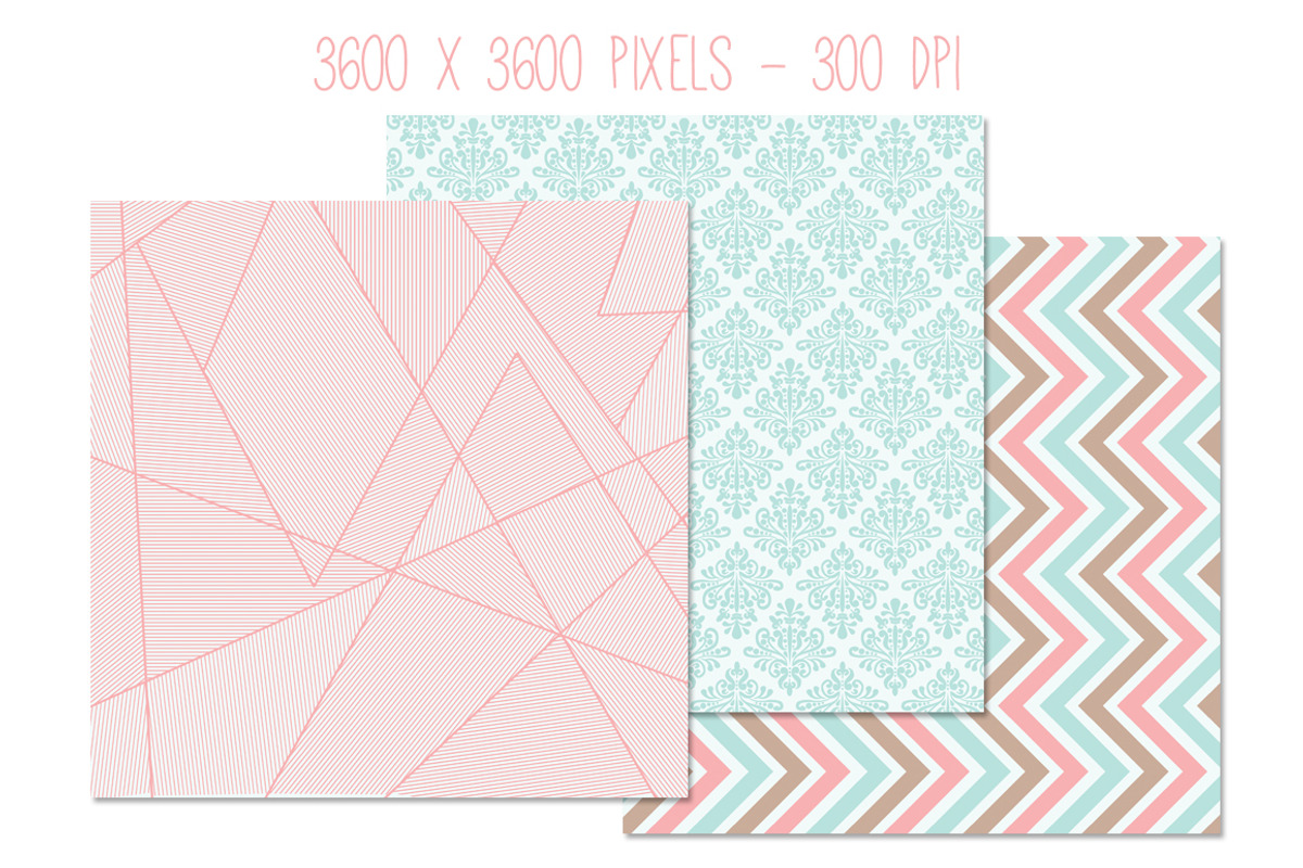 Peaches & Tea 30 Pattern Set preview 3