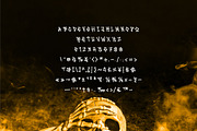 Hello Skull-Decorative Halloween, a Blackletter Font by Mightyfire (Thumbnail 4 of 4)