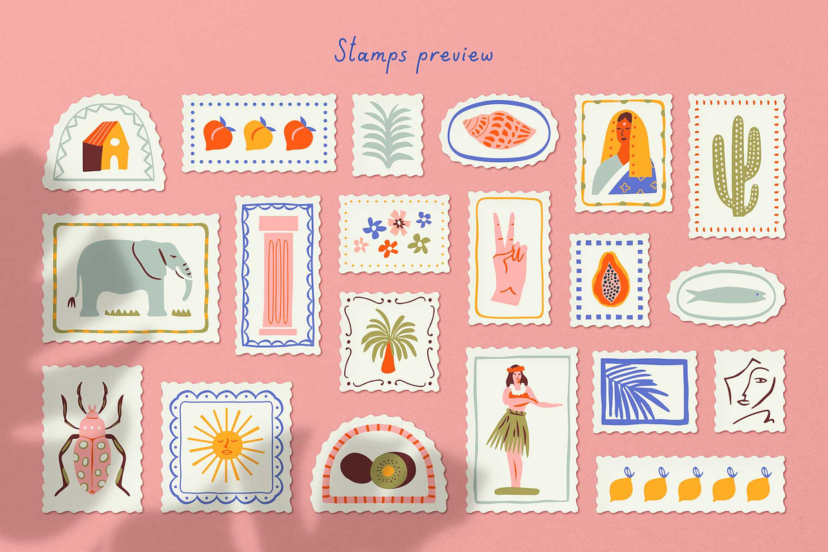 Tropical Treasure: Patterns & more, a Pattern Graphic by Dedraw Studio (Photo 6 of 21)
