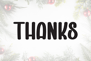 December Christmas | Script Font, a Script Font by Scratchones (Thumbnail 8 of 8)