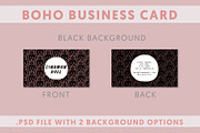 SALE! 2 Boho Business Card Template, a Business Card Template by Anis Illustration (Thumbnail 3 of 3)