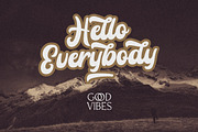 Rayhue - Retro Bold Script Font, a Script Font by StringLabs (Thumbnail 4 of 8)