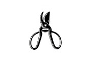 50 Professional Garden Shears Vector, an Illustration by hafijul (Thumbnail 39 of 51)