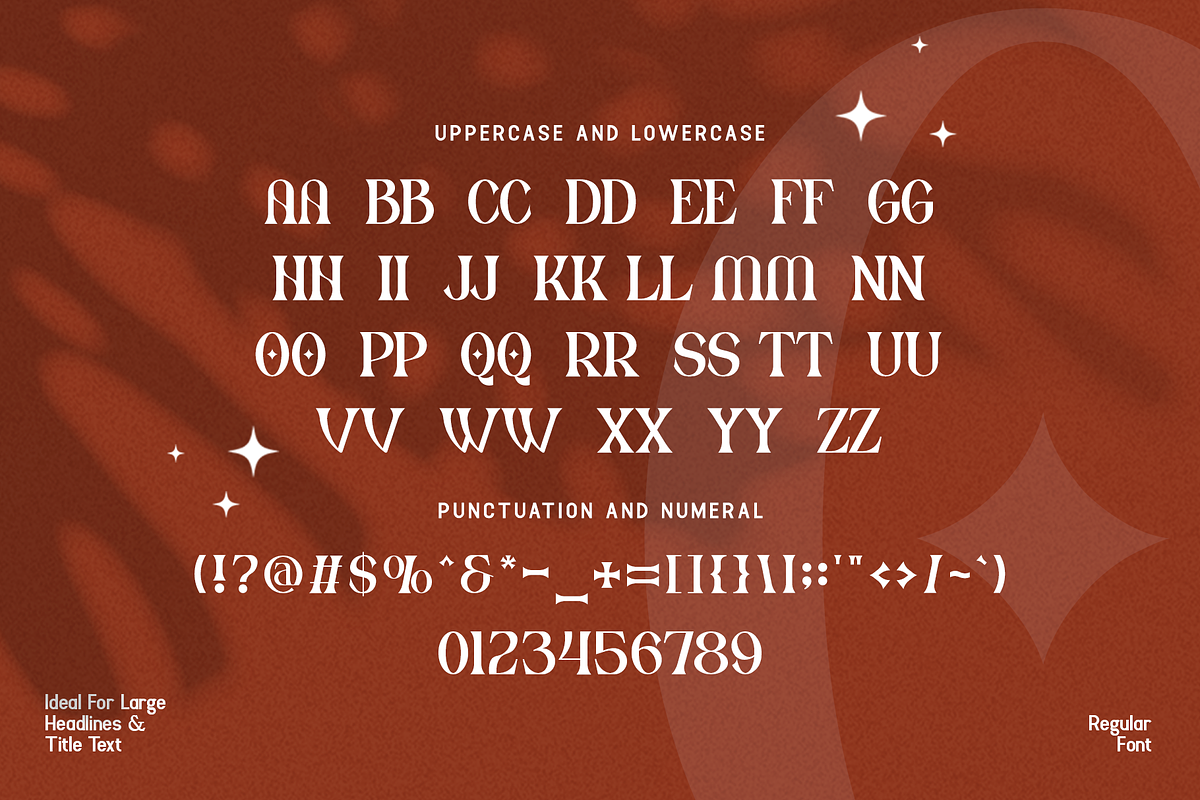 Clarissa Font- Modern Serif Typeface, a Serif Font by overlaytemplates (Photo 4 of 5)