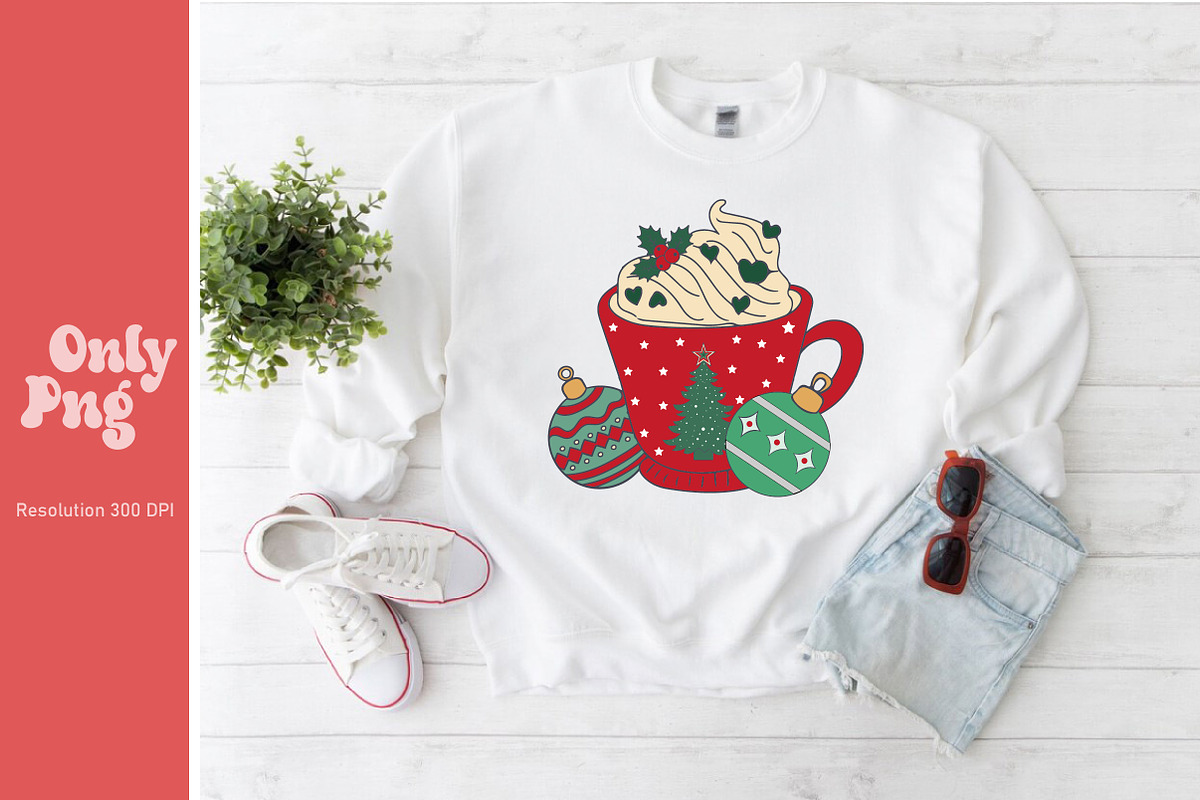 Christmas Coffee Sublimation Bundle, a Seasonal Illustration by Libby Wishes (Photo 4 of 7)