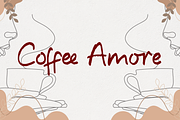CoffeeAmore a Handwritting Font, a Handwritten Font by Basnistudio (Thumbnail 9 of 13)
