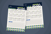 Corporate Wall Planner 2026 Modern, a Stationery Template by twinstd (Thumbnail 4 of 4)