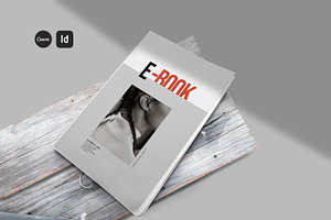 E-Book Template, a Magazine Template by Creatiya Type