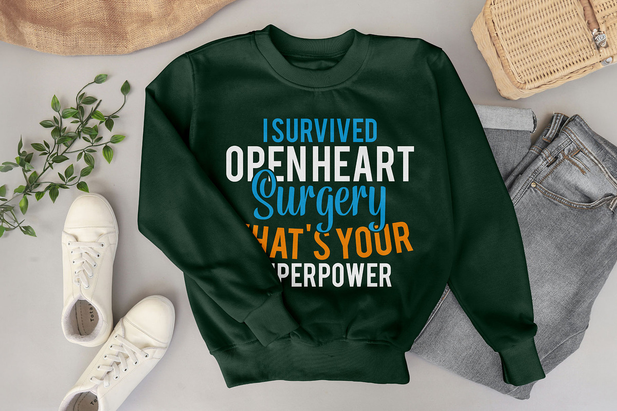 Open Heart Surgery Shirt Design, a Graphic by Vector Portal (Photo 5 of 5)