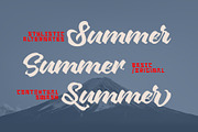 Zapan Script, a Script Font by Nocturnal Workspace (Thumbnail 5 of 8)