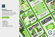 Podcast Social Media Pack Template, a Social Media Template by Geelator Studio (Thumbnail 1 of 5)