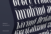 Realitas; Unique Experimental Font, a Serif Font by Eko Bimantara (Thumbnail 8 of 9)