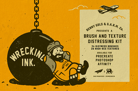 Wrecking Ink. (Photoshop)