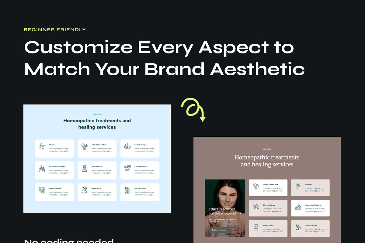 Holistic Health Website Template, a WordPress Template by Awakened Templates (Photo 4 of 6)