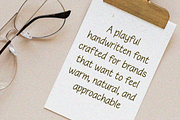 Handy, a Handwritten Font by Zafiratype (Thumbnail 4 of 5)