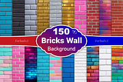 Brick Wall Digital Papers Bundle, a Texture Graphic by Forhadx5 (Thumbnail 1 of 12)