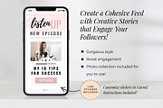 Instagram Stories for Canva | Blush, a Social Media Template by Thirty One Palms Studio (Thumbnail 5 of 9)