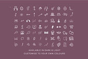 Marketing Creative Business Icons, an Outline Icon by CreativeWilderness (Thumbnail 6 of 12)
