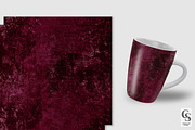 Burgundy Velvet Fabric Background, a Texture Graphic by Creative Store (Thumbnail 3 of 5)