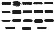 Paint Brush Swatches Set 4 Procreate, a Brush Add-On by Disasterology Ink (Thumbnail 6 of 10)