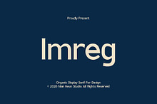 Imreg - Display Serif